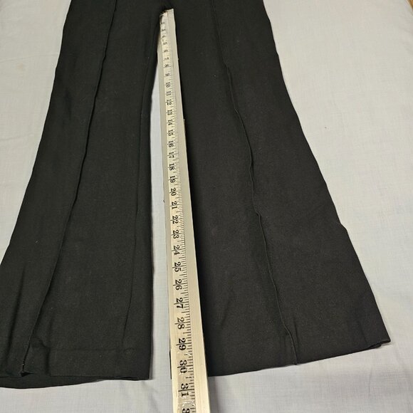 SPANX Wide Leg Pull On Women Pants Size L Black - Picture 7 of 11